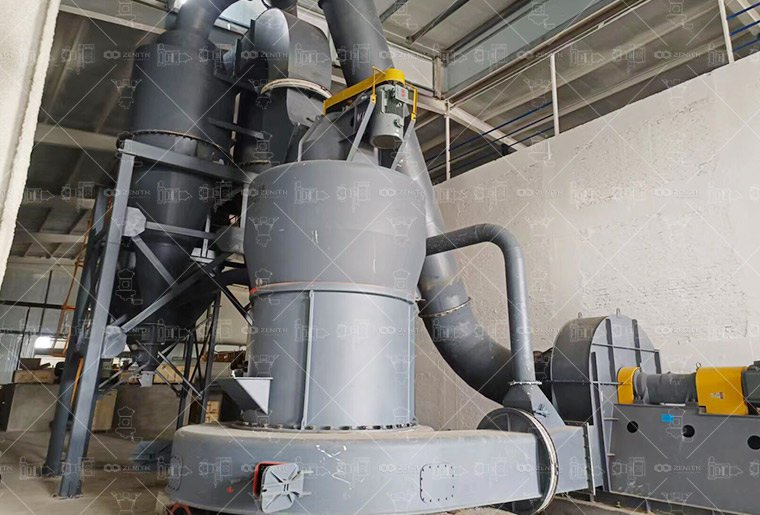 Comparison of graphite powder sizes from different grinding equipment